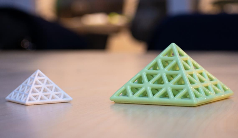 Pièce imprimée en 3D avec l'imprimante 3D Armadillo White